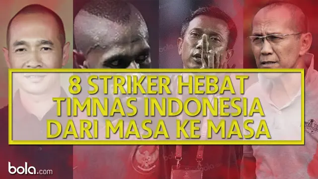 8 Striker Hebat Timnas Indonesia dari Masa ke Masa 