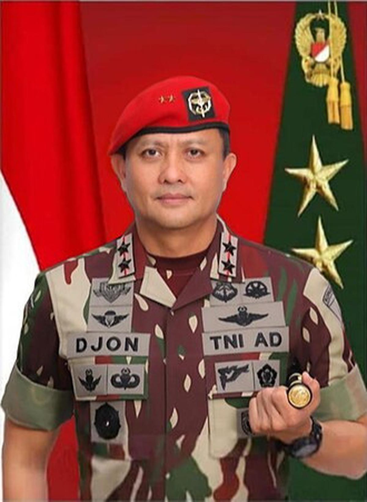 Danjen Kopassus Djon Afriandi