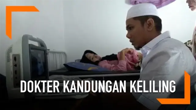 Seorang dokter kandungan di Aceh keliling kampung untuk obati pasiennya yang tak mampu.