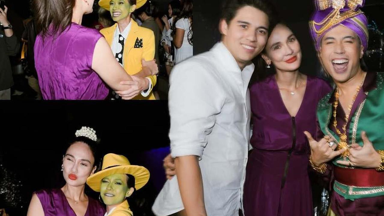7 Potret Pesta Kostum Geng Aries, Ada Luna Maya yang Tampil Cantik Bak 'Jinny Oh Jinny' - Keanu Angelo Totalitas Jadi Cu Pat Kai