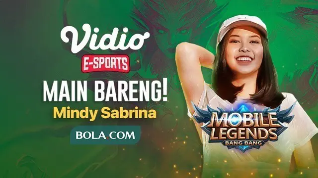 Berita video jangan lewatkan kesempatan untuk main bareng (mabar) Mobile Legends: Bang Bang bersama e-sports influencer, Mindy Sabrina, yang berhadiah voucher Vidio Premium, pada Kamis (22/4/2020).