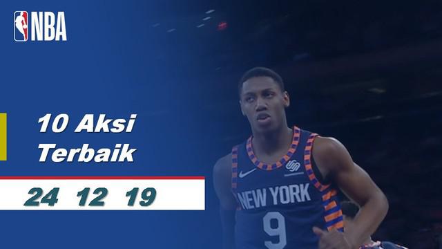 Berita Video 10 Aksi Pemain Terbaik NBA 24 Desember 2019