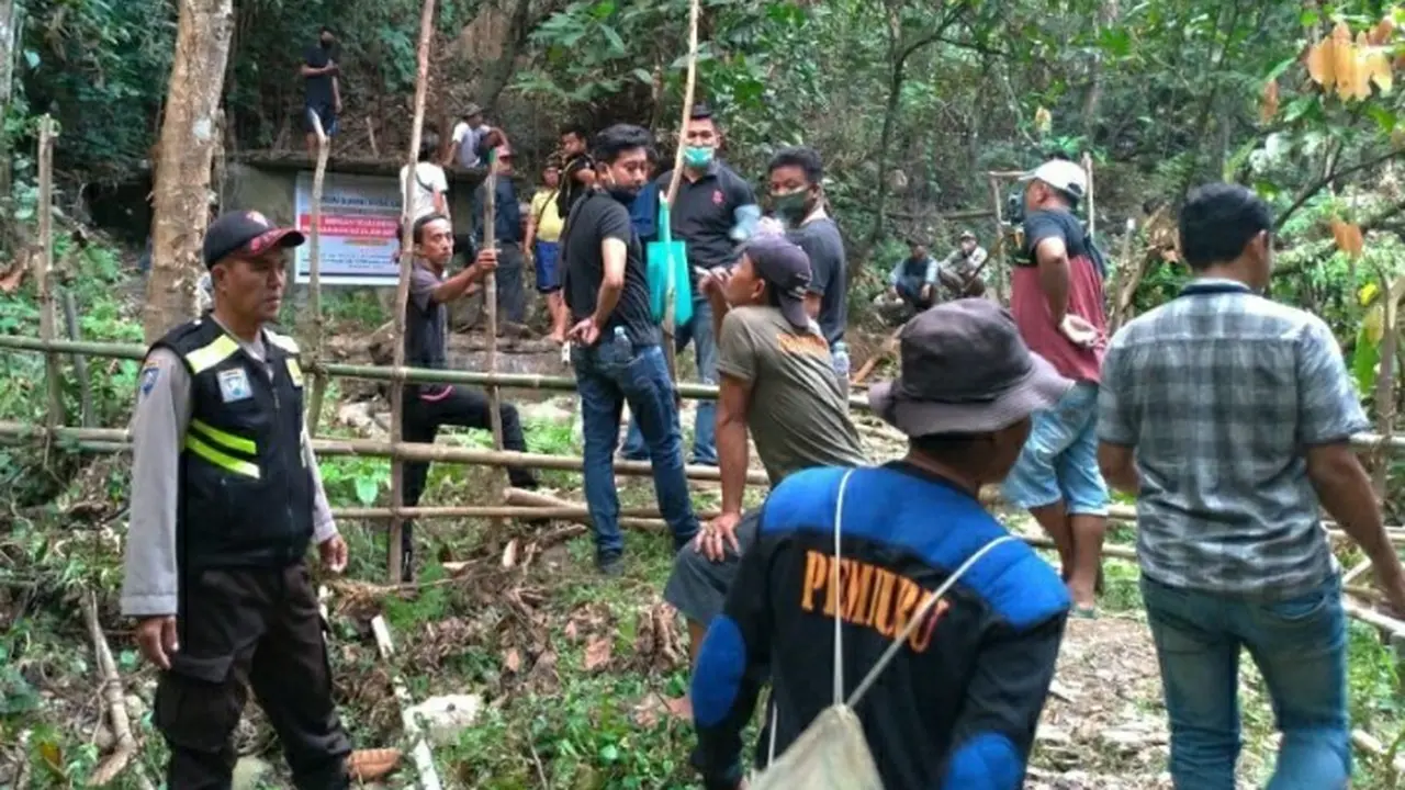 Polemik mata air Botto Sajang, Barru (Istimewa)