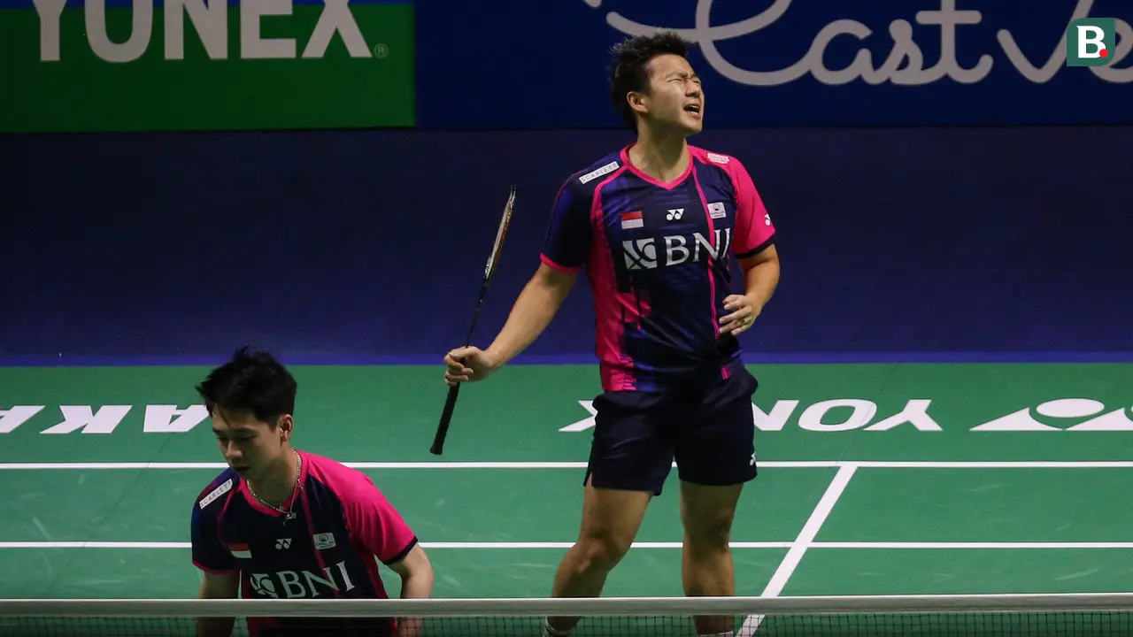 Foto: Mendung di Istora, 6 Wakil Indonesia Terhenti di Babak 16 Besar Indonesia Open 2022 termasuk Marcus Gideon/ Kevin Sanjaya