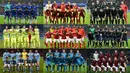 Deretan tim-tim Eropa yang siap bertarung pada babak 16 Liga Champions. (Bola.com)