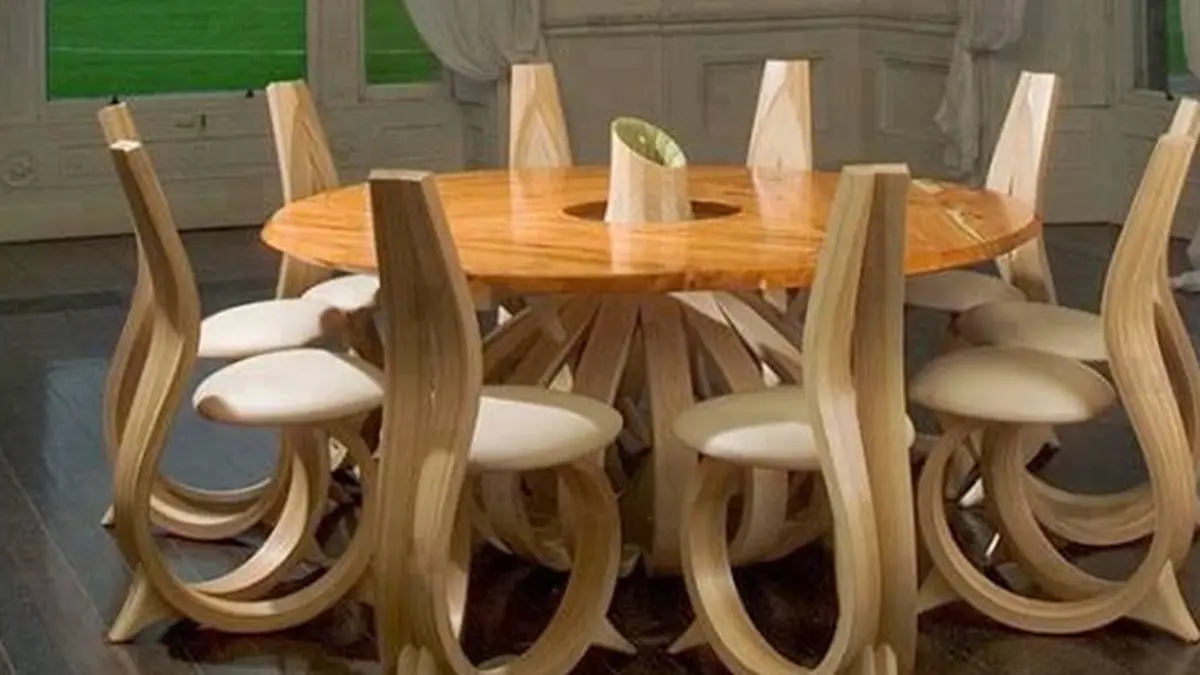 Desain Meja Kursi Unik Bikin Suasana Rumah Makin Menarik - Photo Fimela.com