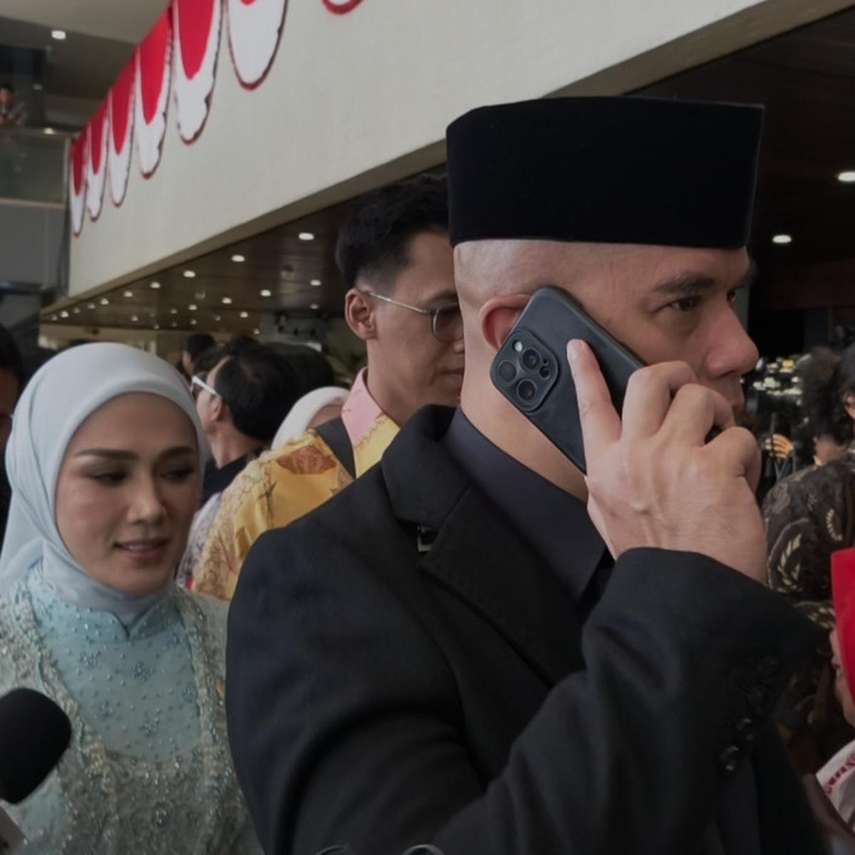Ahmad Dhani di sidang tahunan MPR