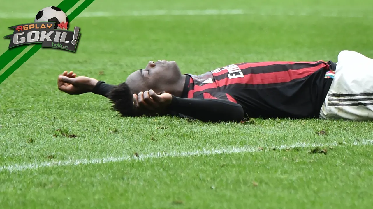 Replay Gokil: Balotelli Coba Cetak Gol Tangan Tuhan Lawan Juve