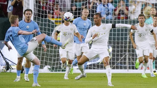 Foto: Debut Manis Erling Haaland, Cetak Gol Semata Wayang Bawa Manchester City Bekuk Bayern Munchen