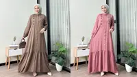 Inspirasi Gamis Wanita Terbaru untuk Ramadan, Simpel tapi Tetap Elegan