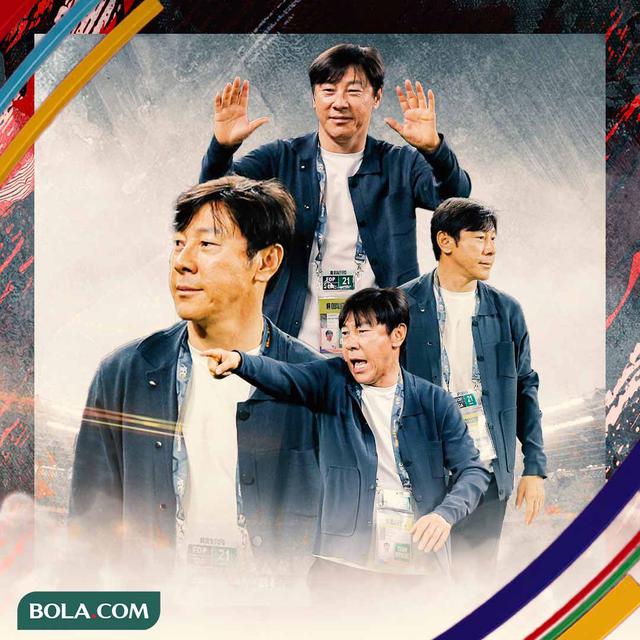 Piala Asia U-23 - Ragam Ekspresi Shin Tae-yong