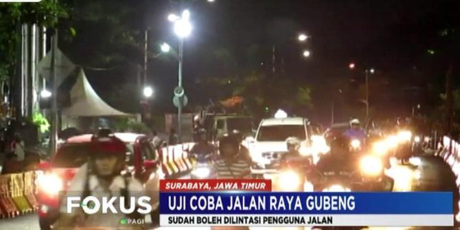 Jalan Raya Gubeng Surabaya Dibuka, Truk Muatan Barang Dilarang Melintas