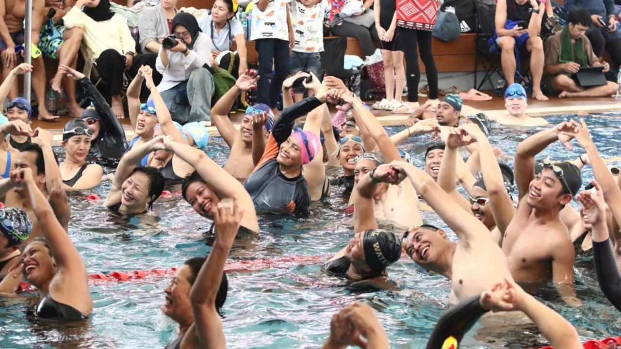Keseruan Nika Fun Relay 2025 Memeriahkan Kolam Bintaro