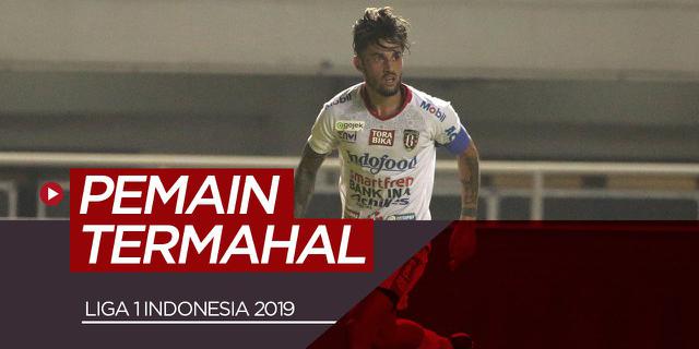 VIDEO: 10 Pesepak Bola Indonesia Termahal Liga 1 Indonesia 2019