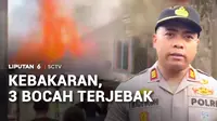 Ini peringatan untuk siapa saja, jangan pernah meninggalkan anak di rumah dalam keadaan pintu terkunci. Di Palembang, ada tiga bocah yang terjebak di dalam rumah saat kediamannya terbakar.