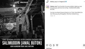 Amal Buton Adik Arie Kriting Meninggal Dunia, Indah Permatasari Ungkap Kenangan Hangat