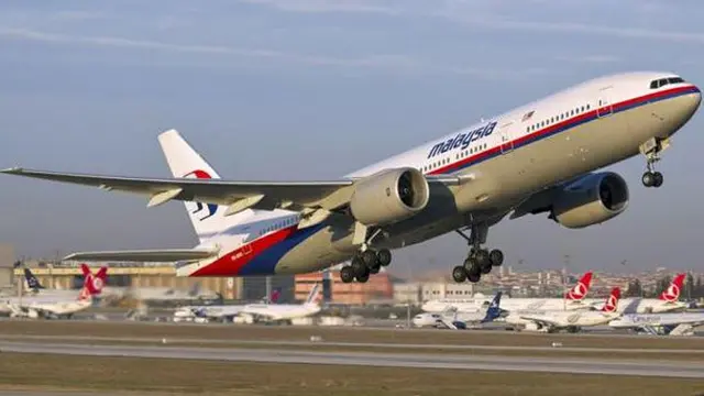 Ilustrasi pesawat Malaysia Airlines