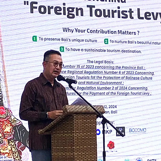 Pemprov Bali Resmi Luncurkan Program Pungutan Wisatawan Asing