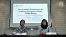 Anggota Ombudsman RI Ninik Rahayu (kiri) didampingi Dirjen PAS Sri Puguh Budi Utami saat memberikan keterangan terkait hasil pengawasan terhadap Pelayanan Publik Lapas/Rutan di Kantor Ombusdman, Jakarta, Senin (24/9). (Merdeka.com/Iqbal S Nugroho)