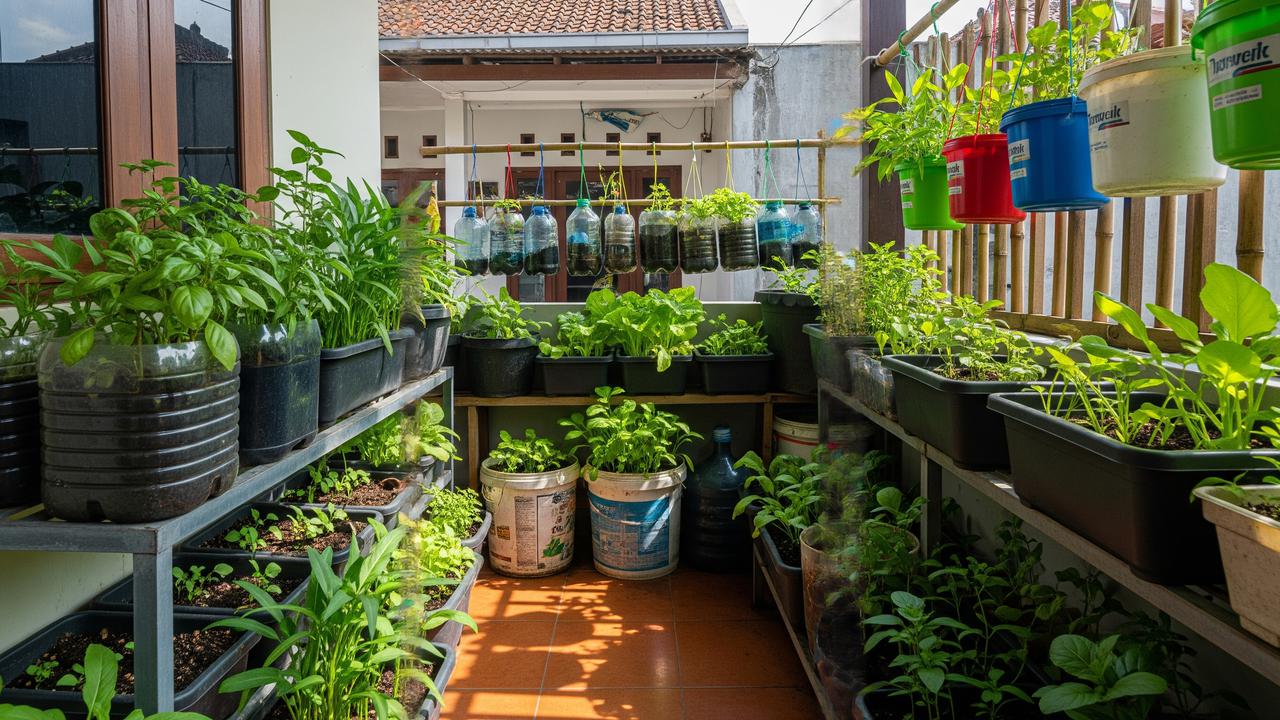 9 Cara Memanfaatkan Lahan Sempit untuk Kebun Mini Tanpa Risiko Keamanan ...