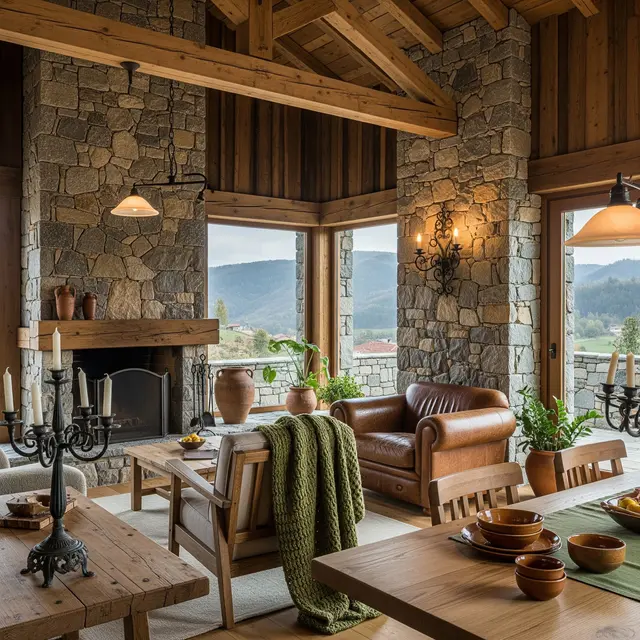 Desain Rumah Sederhana Tapi Mewah dengan Interior Natural