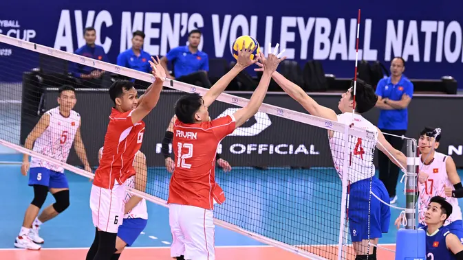 Timnas Voli Indonesia Masih Banyak Kekurangan Saat Bungkam Vietnam di AVC Nations Cup 2025