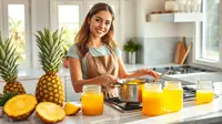 Cara Membuat Selai Nanas yang Lezat dan Tahan Lama