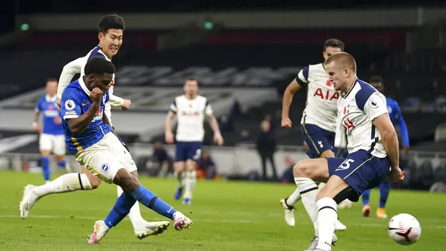 FOTO: Tottenham Hotspur Taklukkan Brighton
