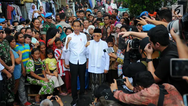 Pidato Kemenangan Jokowi di Kampung Deret