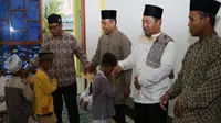 Kepala Biro Perencanaan Pengembangan Usaha, Pelayanan dan Pentarifan BP Batam, Purnomo Andiantono saat Safari Ramadan perdana.