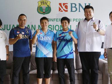 Persatuan Bulu Tangkis Indonesia (PBSI) bersiap menggelar Kejuaraan Nasional PBSI 2022. Hajatan yang sempat terhenti selama dua tahun itu akan diikuti sebanyak 628 atlet. (Bola.com/M iqbal Ichsan)