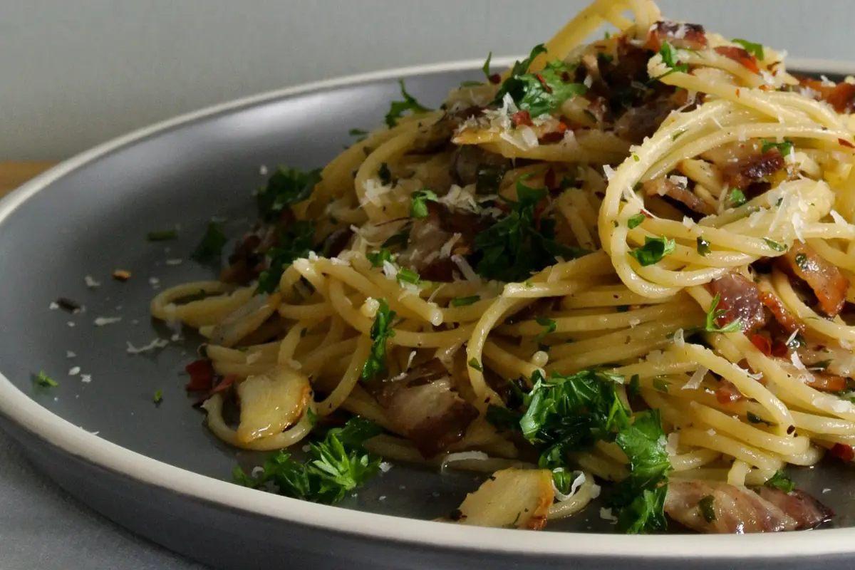 saus aglio olio