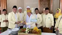 PP MDI merayakan milad ke-46 dengan menggelar tasyakuran yang berisi istigasah dan santunan anak yatim di Masjid Ainul Hikmah, Komplek Kantor DPP Partai Golkar Jakarta. (Istimewa)