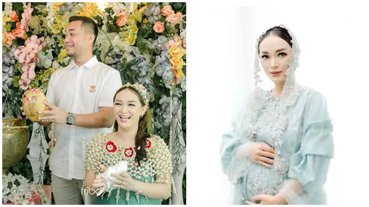 8 Momen Tasyakuran 7 Bulanan Kehamilan Zaskia Gotik, Penuh Bahagia
