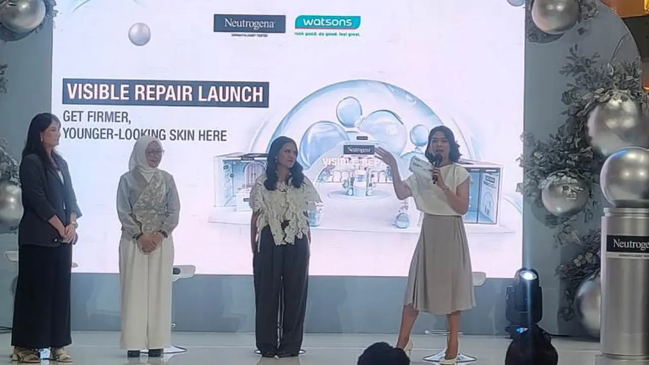 Peluncuran Neutrogena Visible Repair with Pure Retinol SA di Jakarta, 10 Oktober 2024.