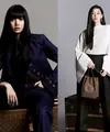 Diumumkan menjadi hous ambassador LV beberapa bulan lalu, Lisa Blackpink tampil chic dengan setelan denim dan sepatu boots warna coklat muda. [Dok/Louis Vuitton].