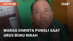 Beredar sebuah video yang tunjukkan oknum pungli. Kejadian itu berada di Deliserdang saat seorang warga sedang mengurus buku nikah