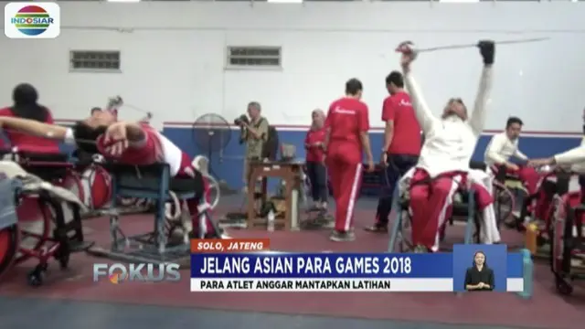 Kontingen Indonesia untuk pertama kali menurunkan tim untuk bertanding di cabang olahraga wheelchair fencing atau anggar kursi roda di Asian Games 2018.