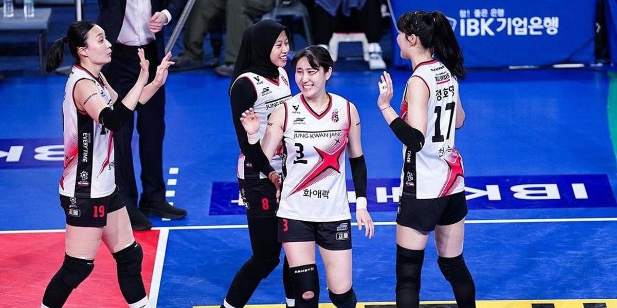 Hasil Korean V League 2024/25: Megawati Top Skor, Red Sparks Hajar GS Caltex & Raih 6 Kemenangan Beruntun