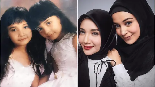 6 Potret Transformasi Adik Kakak Seleb saat Kecil Vs Kini, Kompak Sedari Dulu