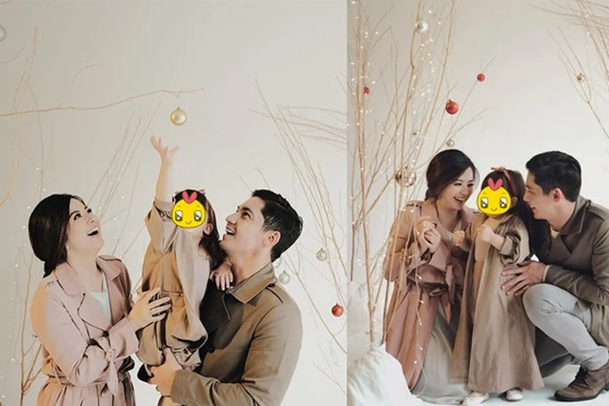 6 Gaya Pemotretan Franda dan Keluarga Bertema Natal, Penuh Kebahagiaan
