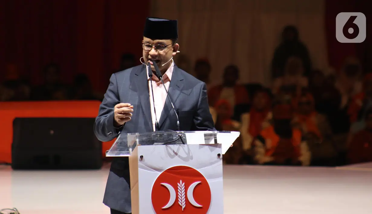 Bakal Calon Presiden RI dari Koalisi Perubahan, Anies Baswedan. (Liputan6.com/Helmi Fithriansyah)