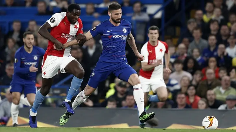 Penyerang Chelsea, Olivier Giroud.