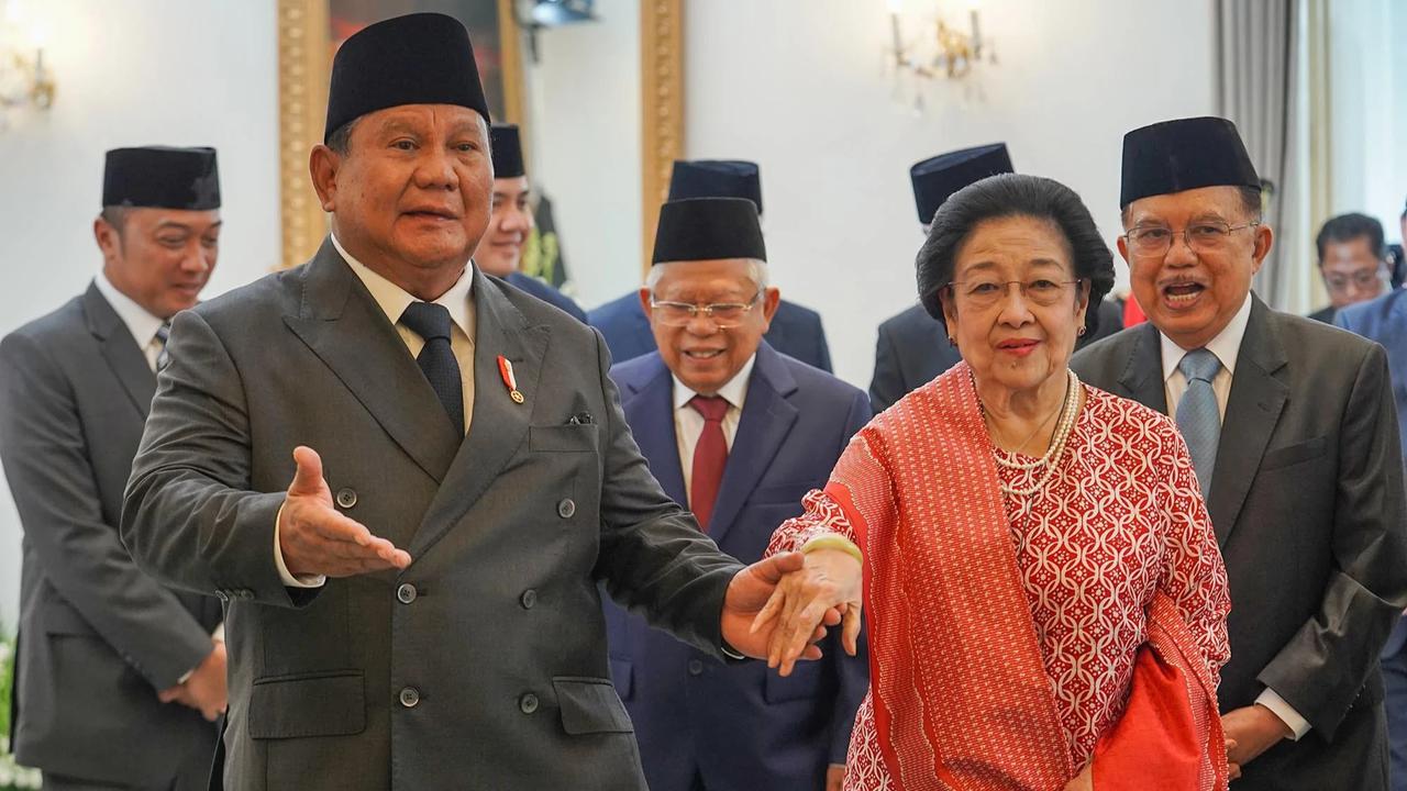 FOTO: Momen Kebersamaan Prabowo dan Megawati saat Upacara Hari Lahir Pancasila