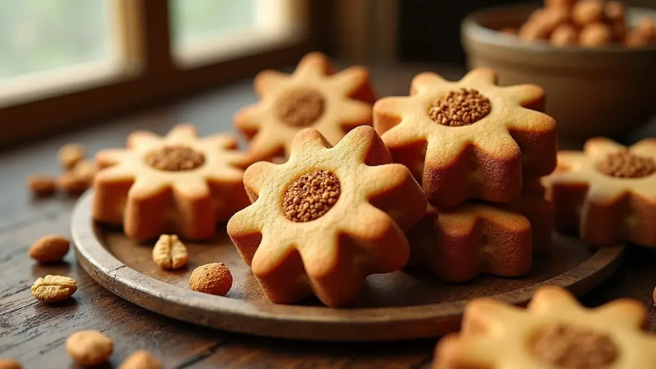 Resep Kue Semprit Moka Kacang