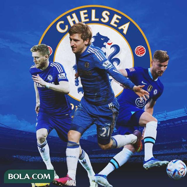 Chelsea - Andre Schurrle, Marko Marin, Timo Werner