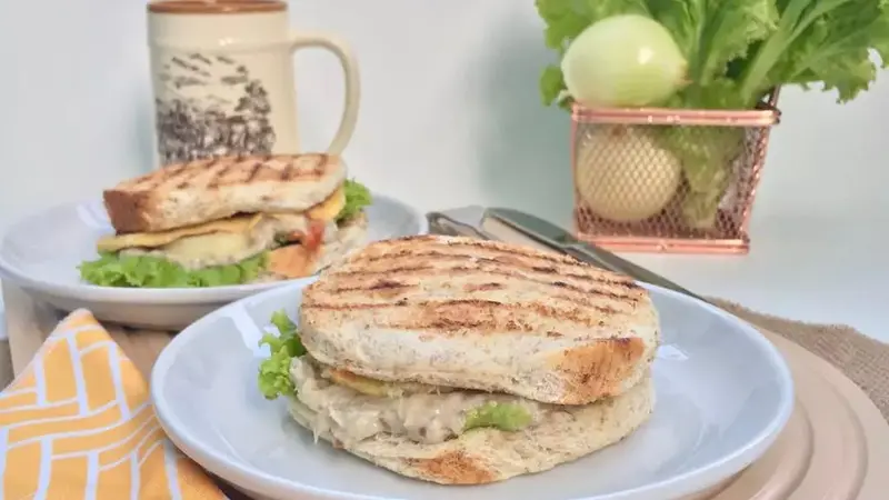 Resep sandwich tuna mayo