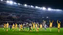 Kemenangan ini membawa Milan naik ke puncak klasemen dengan 31 poin, menyamai perolehan Napoli. Sementara Torino harus puas tetap berada di peringkat ke-16 dengan 14 poin. (AFP/Marco Bertorello)