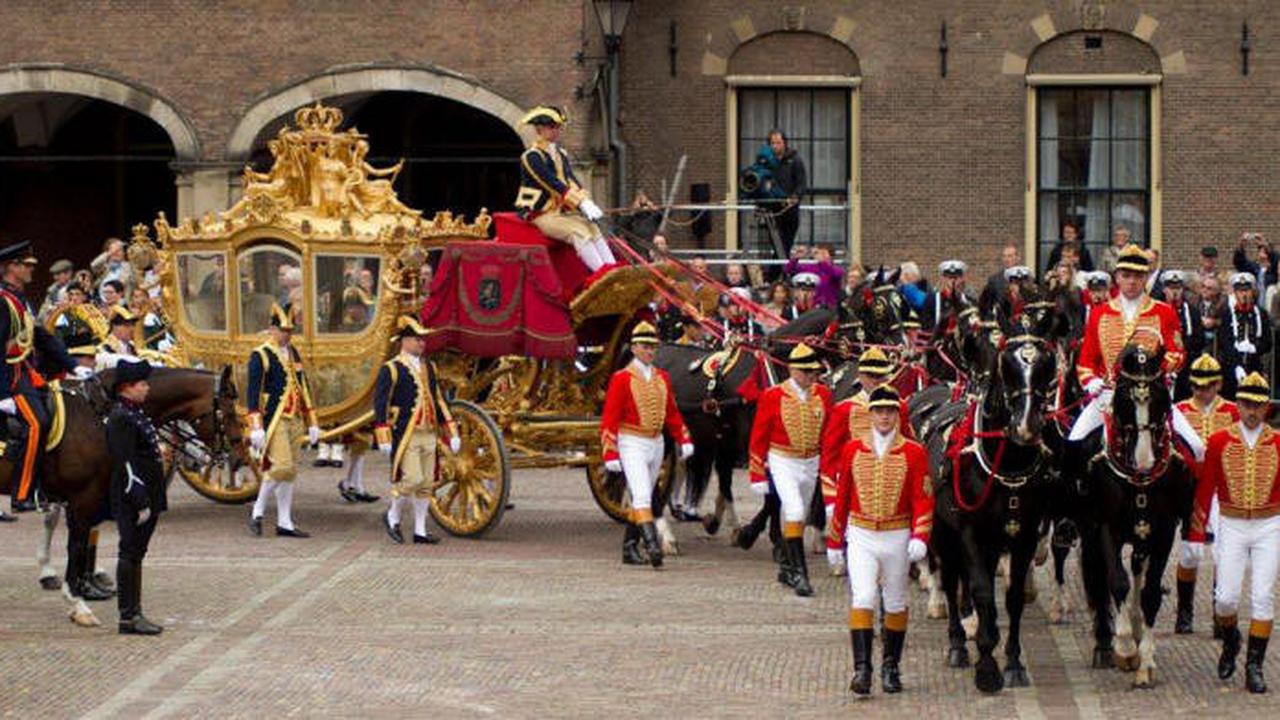 Gouden Koets milik kerajaan Belanda digunakan tiap tahun (Kementerian Pertahanan Belanda/ministerie van Defensie)