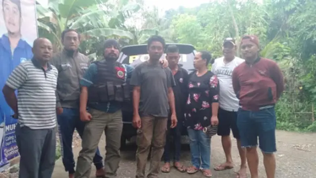 Orangtua murid ditangkap Tim Phyton Polres Mamuju (Fauzan/Liputan6.com)